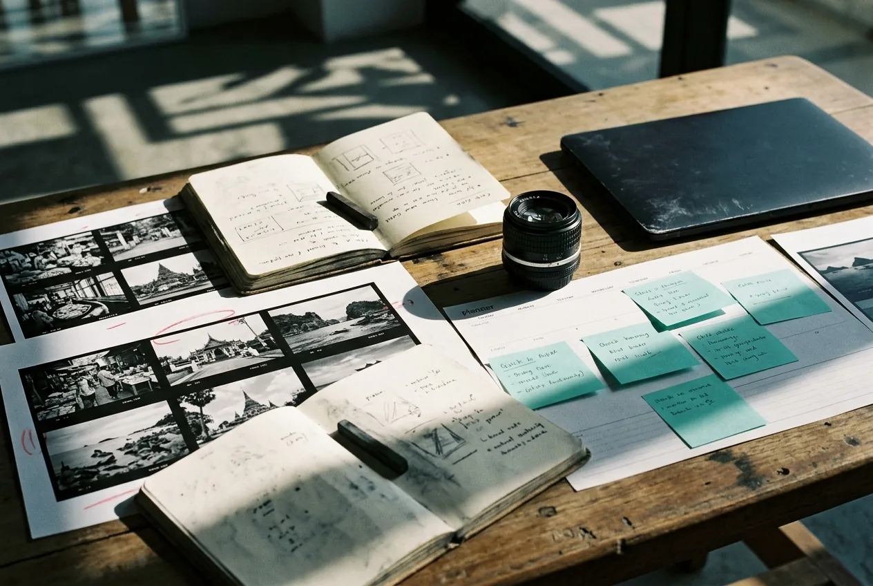 Regional creator campaign planning workspace